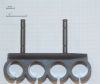 supporto laterale fabarm per cartucce