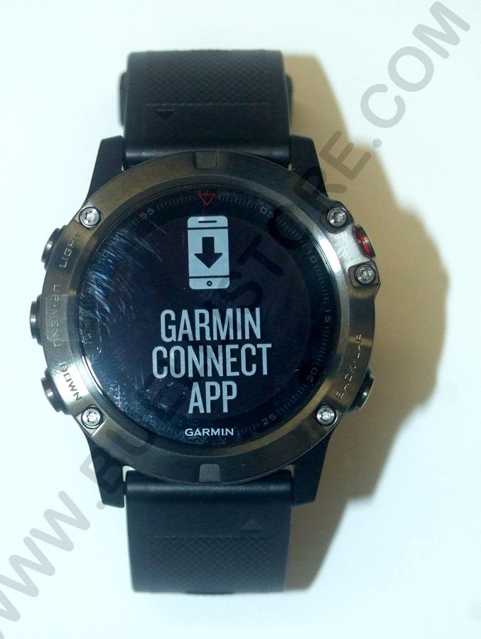 garmin fenix 5x sapphire black smartwatch