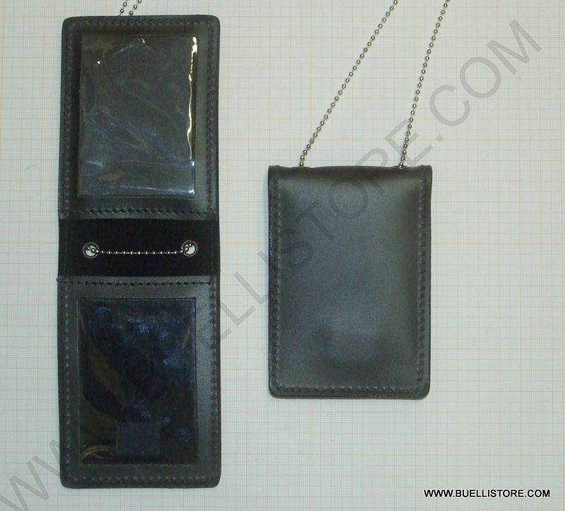 vega holster portatessera, portaplacca in pelle