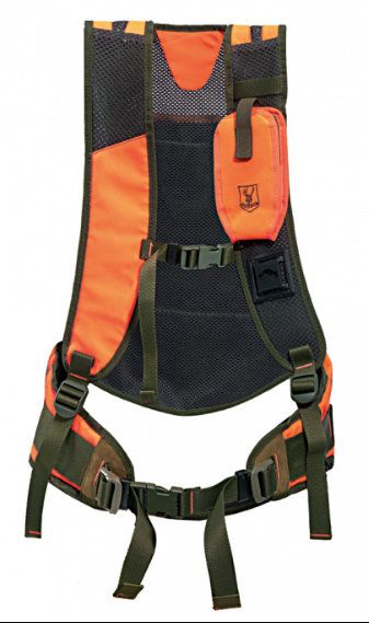 Gilet Zaino Da Corsa Impermeabile - Pettorina Leggera Con Porta Cellulare E Uscita Cuffie - Marrone