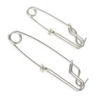 CLIP A SGANCIO RAPIDO RAGOT AGRAFE PALANGRE INOX 80kg - 3pz.