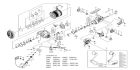 RICAMBI MULINELLI DAIWA 23 EXCELER LT