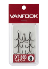 VANFOOK DT-38B STRONG FINE TREBLE HOOK