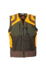 GILET LEGGERO ELASTICIZZATO BLATEX VERDE/ARANCIO - 43.1