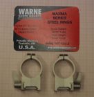 WARNE MAXIMA ATTACCO OTTICHE CON TUBO DA 30mm PER SLITTE WEAVER SILVER - #215LS
