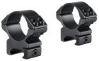 HAWKE MATCH RING MOUNT - ANELLI PER OTTICHE CON TUBO DA 30 MM PER SLITTE WEAVER - PROFILO MEDIO