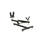 REST TUBOLARE PIEGHEVOLE IN METALLO CON PIEDINI