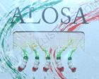 ALOSA AMETTIERA PER AGONE 5 AMI COLORE ROSSO BIANCO VERDE - B05