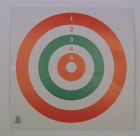BERSAGLIO 14X14 TRICOLORE - 100 PEZZI