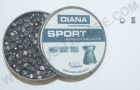 DIANA SPORT PIOMBINI TESTA PIATTA CAL. 5.5 - PESO 0.83 G - 400 PZ