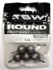 TOW ROUND DROPSHOT WEIGHTS - PIOMBI DA DROPSHOT 5pz.