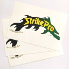 OMAGGIO PESCA PER ORDINI SUPERIORI A 39 € STICKER ADESIVI STRIKEPRO