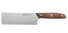 COLTELLO DA VERDURE NAKIRI - MANICO NOCE - DUE CIGNI 1896