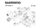 RICAMBI PER SHIMANO NASCI 1000 FC