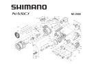 RICAMBI PER SHIMANO NASCI 2500 FC – 2500 SHG – 2500 HG
