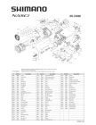 RICAMBI PER SHIMANO NASCI 3000 - 3000HG 