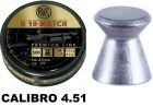 PIOMBINI RWS R 10 MATCH CAL. 4.51 - PESO 0.53G - 500 PZ