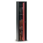 ARMADIO BLINDATO PORTAFUCILI CON CHIUSURA A CHIAVE PER 4 ARMI  TCH/4