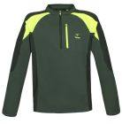 MASK T-SHIRT TECNICA MANICA LUNGA ALTAMENTE TRASPIRANTE PROFILI VERDE NEO - ZOTTA FOREST 