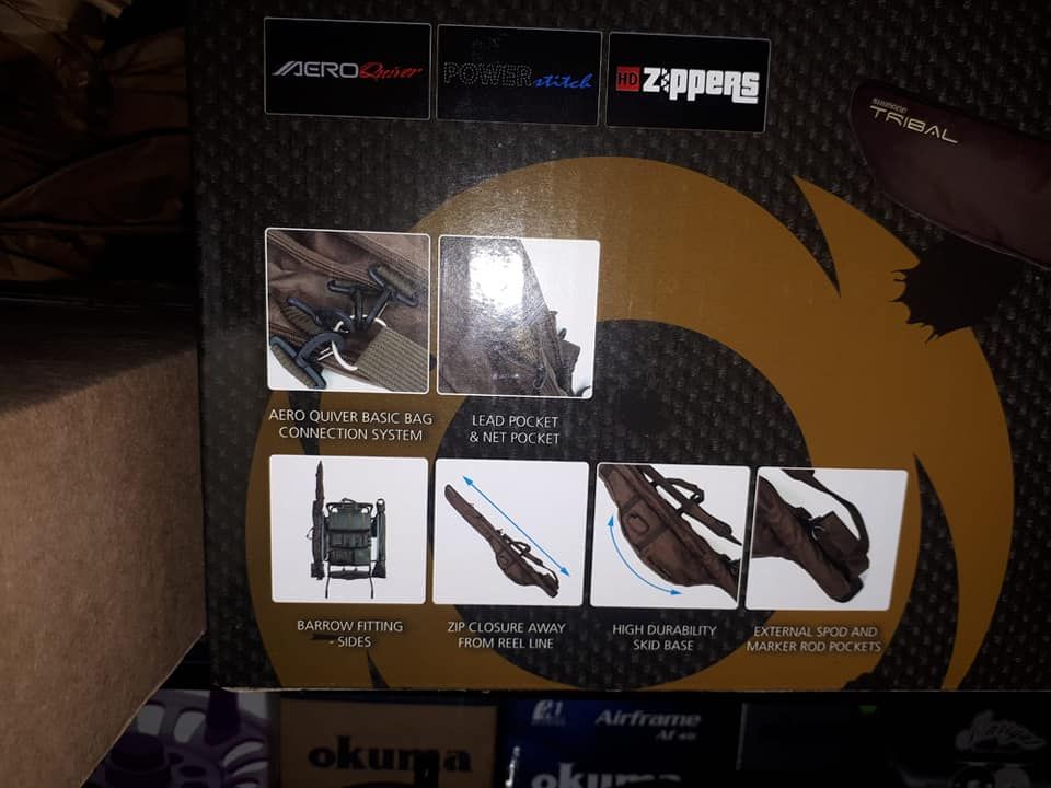 SHIMANO - TACTICAL 3 ROD 12 FT HOLDALL - FODERO PER 3 CANNE DA CARPFISHING DA 12