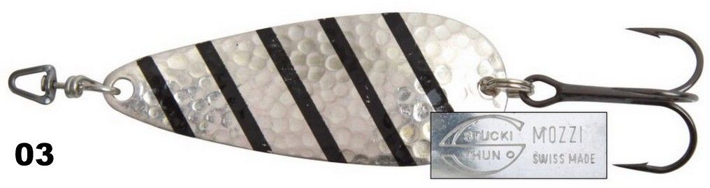 STUCKI THUN | MOZZI ONDULANTE MARTELLATO 6 GRAMMI - 3.5 CM - COL. 03