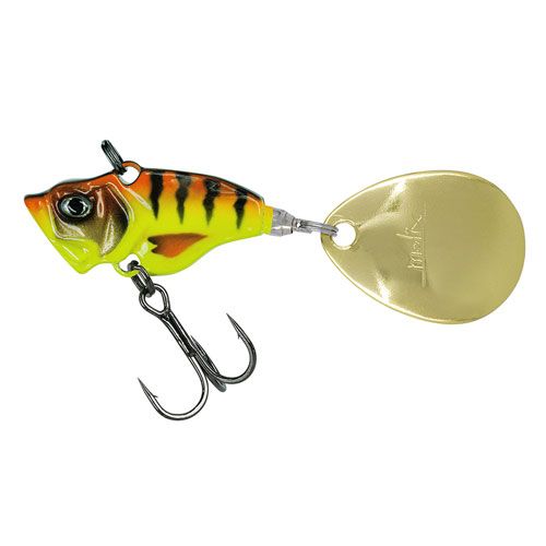 MOLIX - TRAGO SPIN TAIL - 3/8 oz 10.5 grammi - #PS02 RED YELLOW TIGER