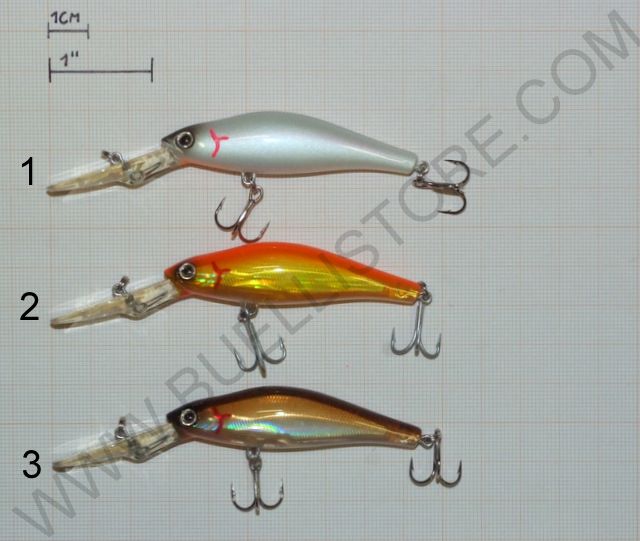YO-ZURI 3D MINNOW DEEP 