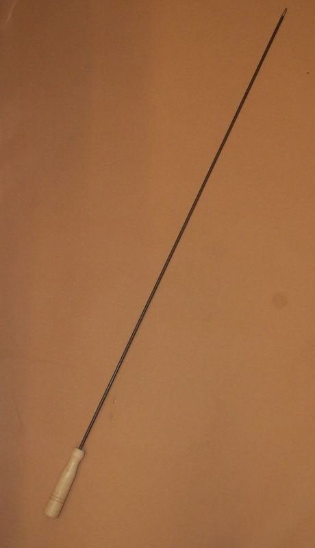 ASTA PER PULIZIA CANNE DIAMETRO: 4.0 mm FILETTO 3.0 mm LUNGHEZZA TOTALE 80 CM