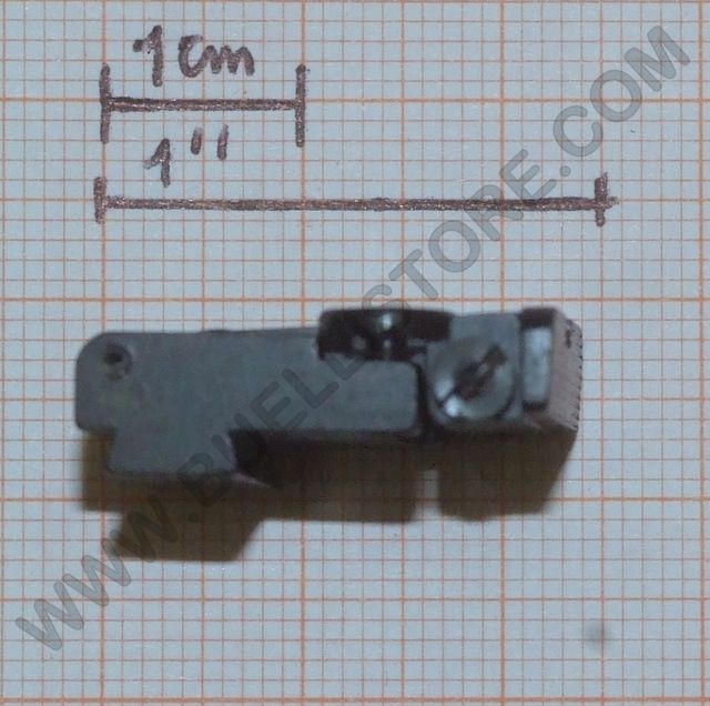 LPA TACCA DI MIRA IN METALLO CON REGOLAZIONI MICROMETRICHE PER GLOCK 17>23 25 32 34 35 TARGET