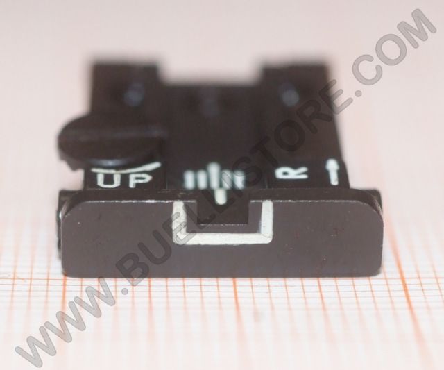 LPA TACCA DI MIRA IN METALLO CON REGOLAZIONI MICROMETRICHE PER GLOCK 17>23 25 32 34 35 WHITE OUTLINE -TPU32GL-18