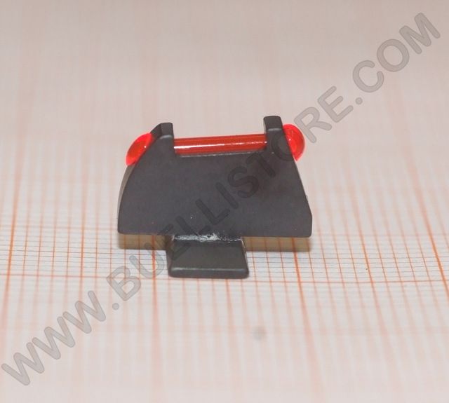 LPA TACCA DI MIRA IN ACCIAIO REGOLABILE E MIRINO IN FIBRA OTTICA PER BERETTA 92A1-98A1-8000 COUGAR
