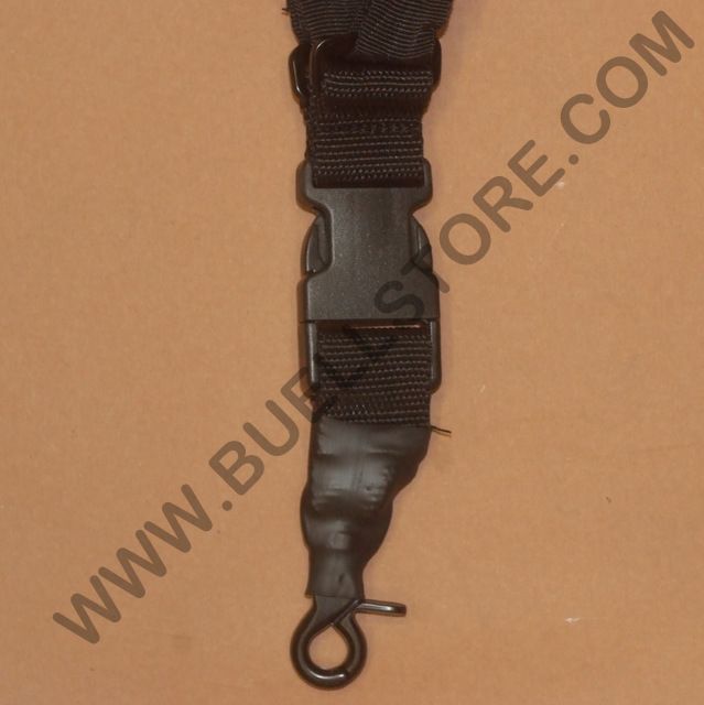 CINGHIA TATTICA AD 1 PUNTO CON SGANCIO A CLIP COLORE NERO