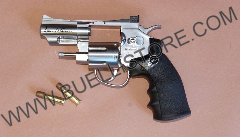 DAN WESSON REVOLVER A CO2 CANNA 2.5'' STEEL - 4.5 BB