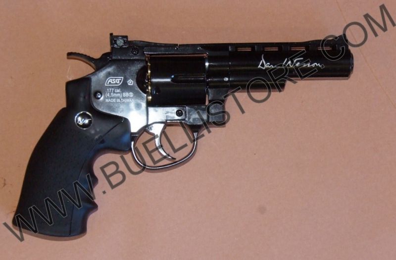 DAN WESSON REVOLVER A CO2 CANNA 4'' NERA CAL. 4.5 BB