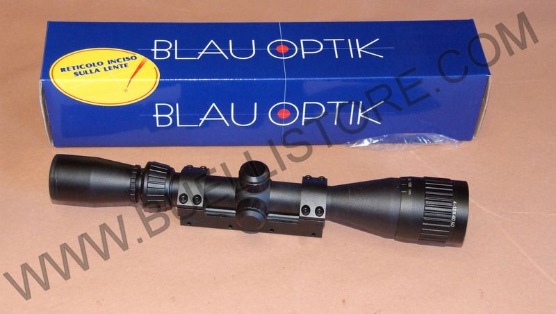 BLAUOPTIK OTTICA DI PUNTAMENTO 4-12X40AO RETICOLO CROSSHAIR TUBO DA 1'' ATTACCHI DA 11mm