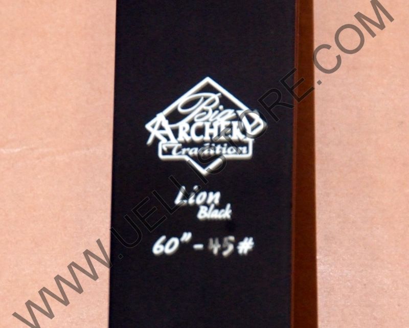 BIG TRADITION ARCO LION BLACK 60