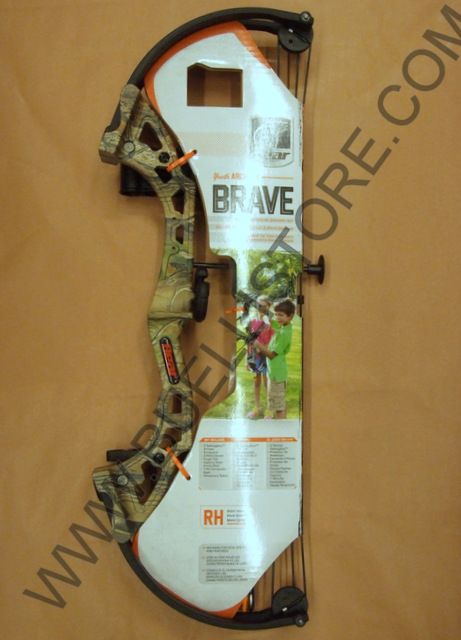 ARCO COMPOUND BEAR BRAVE 3 SET COMPLETO DI FARETRA E FRECCE