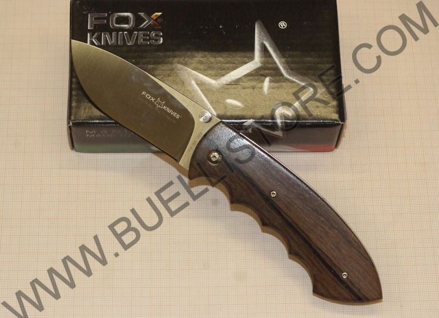 COLTELLO DA CACCIA FOX CHIUDIBILE CON MANICO IN ZIRICOTE