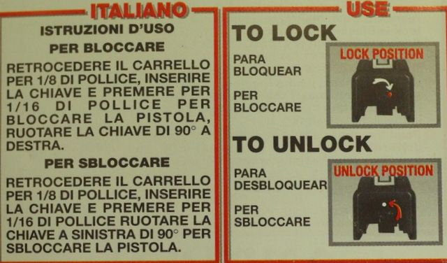 GHOST BLOCCO CHIUSURA PER GLOCK 