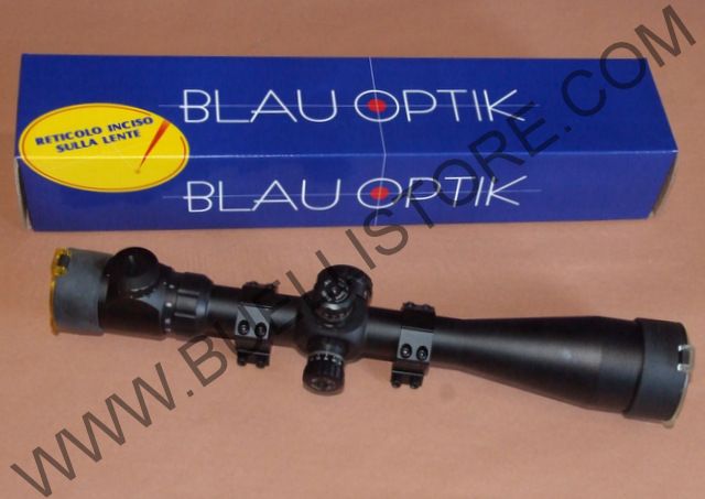 BLAUOPTIK OTTICA DI PUNTAMENTO 6-24X50AO TUBO DA 30mm ATTACCHI DA 11mm RETICOLO MILDOT