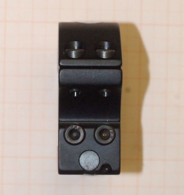 SPORTMATCH ATTACCO PER SLITTE WEAVER REGOLABILE IN ALTEZZA PER OTTICHE CON TUBO DA 30mm
