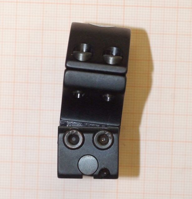 SPORTMATCH ATTACCO PER SLITTE WEAVER REGOLABILE IN ALTEZZA PER OTTICHE CON TUBO DA 30mm