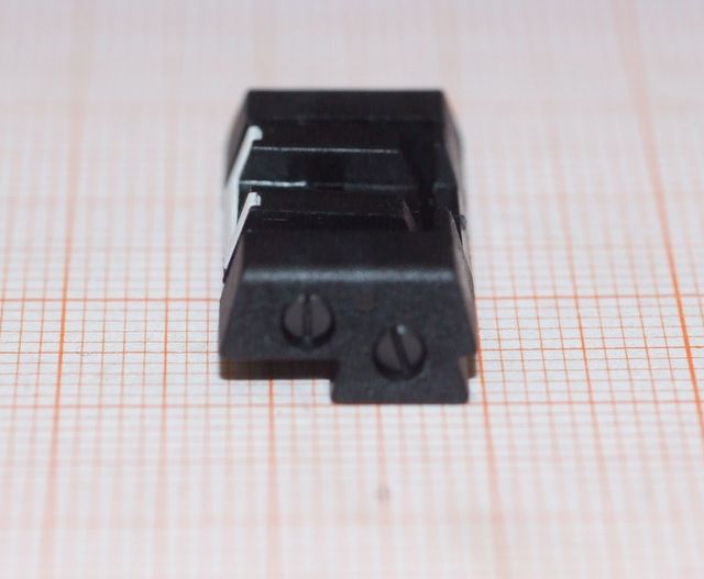 GLOCK TACCA DI MIRA REGOLABILE IN POLIMERO PER MODELLI DAL 17 AL 41
