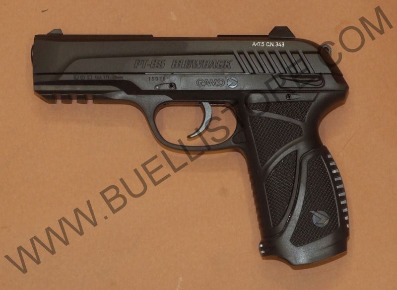  GAMO PISTOLA SCARRELLANTE PT-85 CAL.4.5 IN TRE COLORAZIONI 