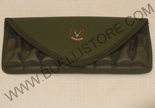 RISERVA ASTUCCIO PORTACOLPI IN CORDURA NATURELLE-PELLE 8 CELLE CAL.12