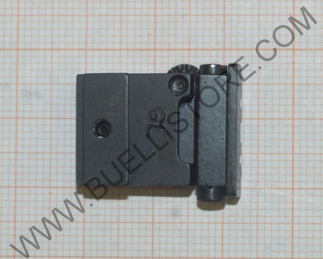 LPA TACCA DI MIRA IN METALLO CON REGOLAZIONI MICROMETRICHE PER GLOCK 17>23 25 32 34 35 3 DOT SYSTEM
