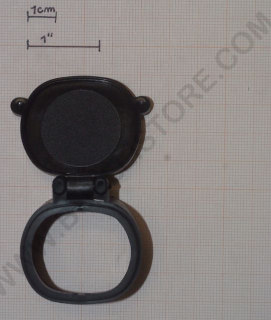 TAPPO COPRIOTTICHE FLIP UP OVALE OBIETTIVO