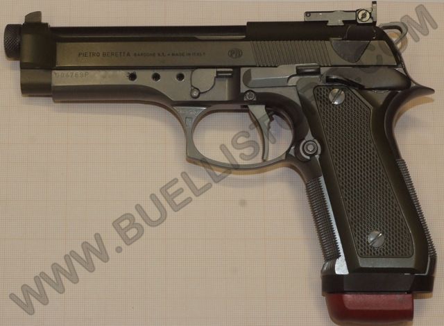 BERETTA 98 FS TARGET CAL.9X21 IMI CUSTOM USATA COLOR VERDE
