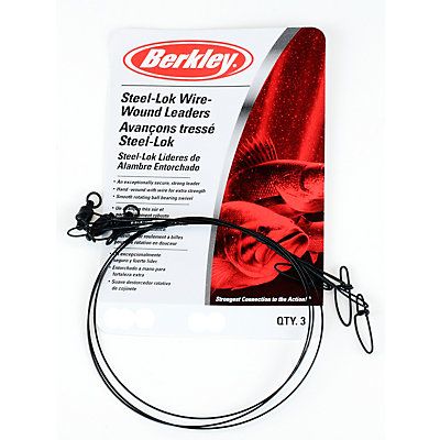 BERKLEY MC MAHON STEELON WIRE-WOUND TERMINALI IN ACCIAIO VARIE LUNGHEZZE E TENUTE