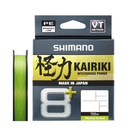 SHIMANO FILO TRECCIATO KAIRIKI 8+ 150 MT - M. VERDE